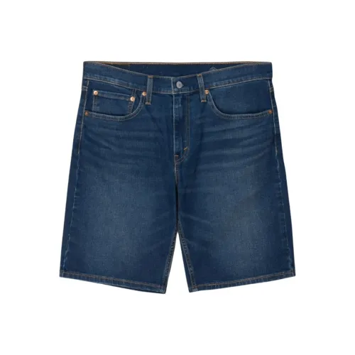 Levi's SS25 Джинсовые шорты Мужские Темно-синие