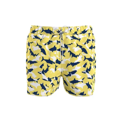 Tommy Hilfiger Плавательные шорты Мужские Желтые