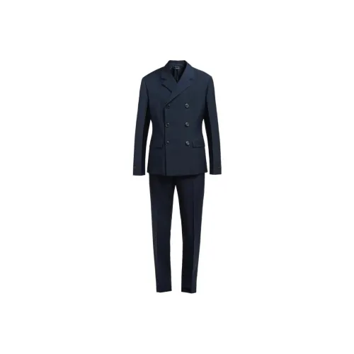 PRADA Marine Blue Мужские Деловые Костюмы