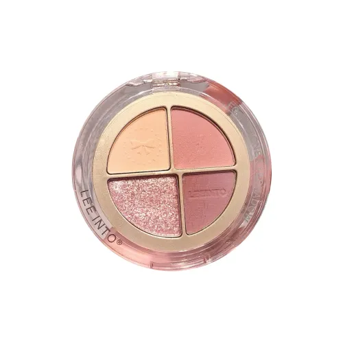 LEEINTO Бодрый Жизнь Палетка для теней Quad Легко смешиваемые Сияние Натуральный Длинное Сохраняющий Матовый Сияние