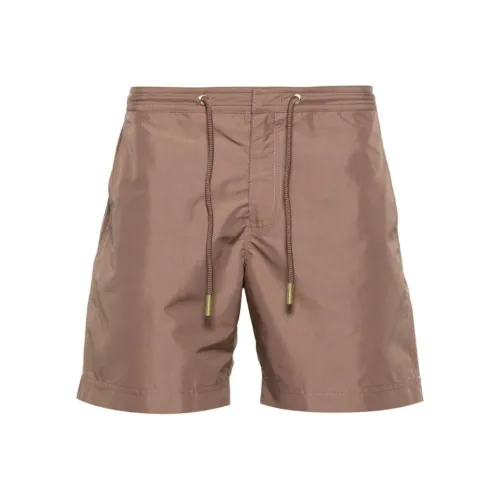 Orlebar Brown Пляжные шорты Мужские Красновато-коричневый