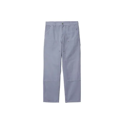 Carhartt WIP SS24 Double Knee Pants Casual Pants Men's Blue Purple