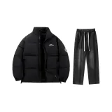 Комплект одежды (Черный топ + Черные джинсы)