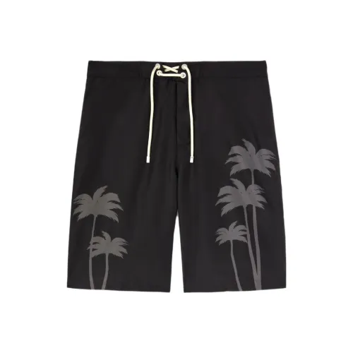 PALM ANGELS Плавательные шорты Мужские Черные