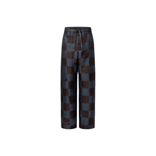 LOUIS VUITTON SS24 Повседневные брюки Мужские Синие