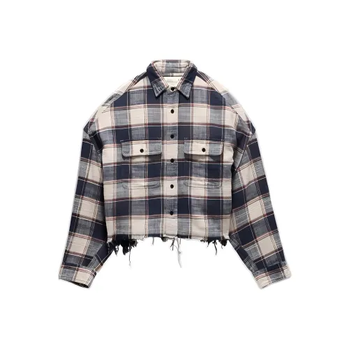 R13 Синий Женские Короткие Топы