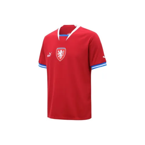 PUMA Red Men's Football Jerseys