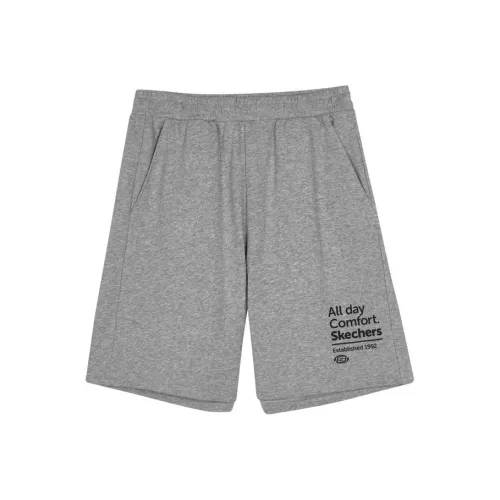 Skechers Повседневные шорты Мужские Средний Фотиния Серый
