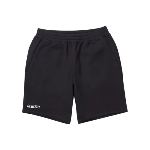 New Era Черные Унисекс Спортивные Шорты
