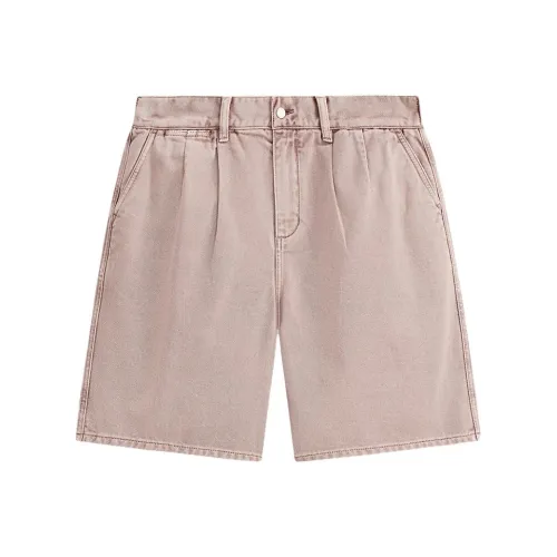 MODE COMMUTER Джинсовые шорты Мужские Серый Розовый