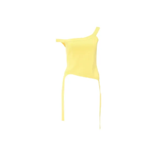 JW Anderson Желтые Женские Майки