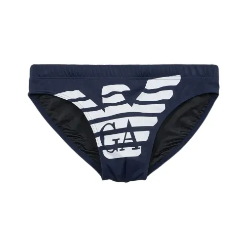 EMPORIO ARMANI SS24 Плавательные шорты Мужские Морской синий