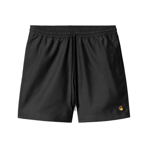 Carhartt WIP Chase Черные Мужские Плавательные Шорты
