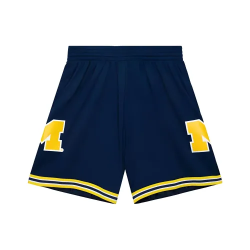 MITCHELL NESS Повседневные шорты Мужские Темно-синие