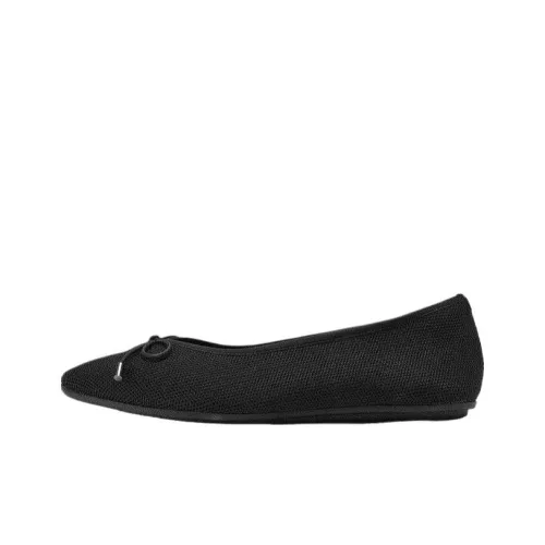 Skechers Modern Comfort Женские повседневные туфли Черный Женские