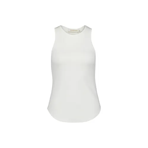 Zimmermann SS24 Майка Женская Белая