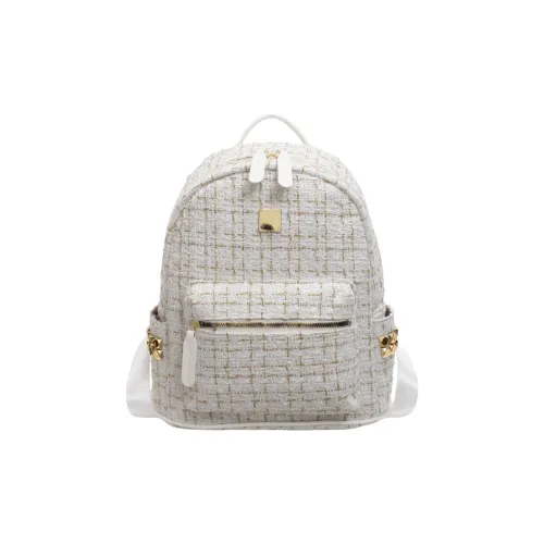 CAREELL Холст Рюкзак Унисекс Белый Черный