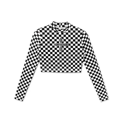 SMFK Черно-белая панда Женские короткие топы