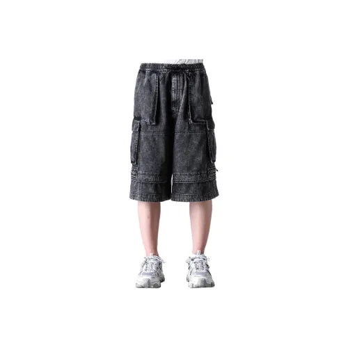 JUUN.J SS25 Джинсовые шорты Мужской Черный