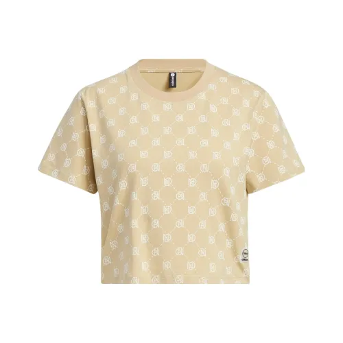 Adidas Neo T Shirt Женская Grass Brown