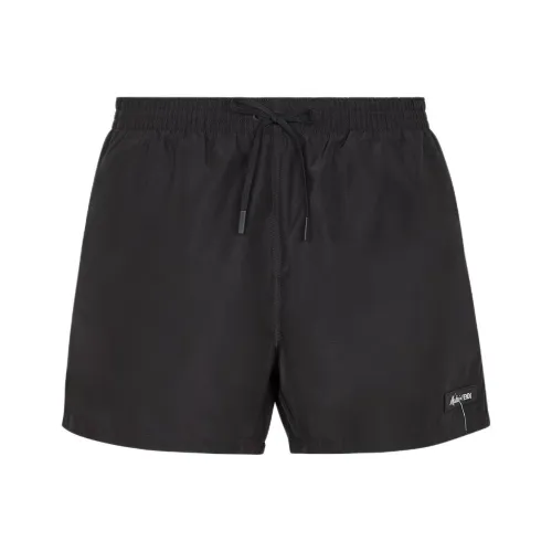 FENDI SS24 Пляжные шорты Мужские Черные