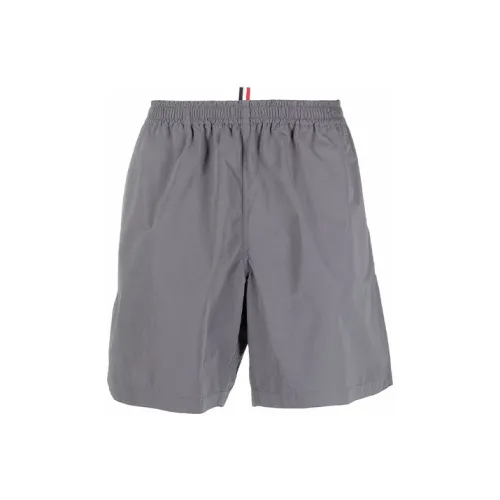 THOM BROWNE Серые Мужские Спортивные Шорты