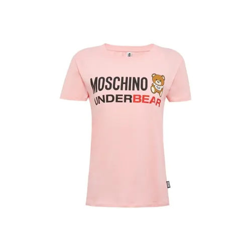 MOSCHINO Розовые Женские Футболки