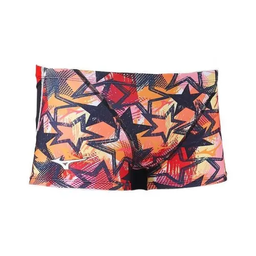 Mizuno Плавательные шорты Мужские Черные Красные