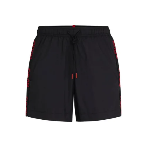 Hugo Boss Пляжные шорты Мужские Черные