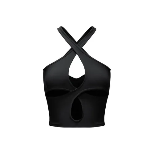 The Kript Черные Женские Майки