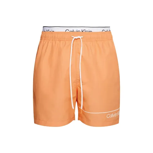 Calvin Klein Orange Мужские Плавательные Шорты