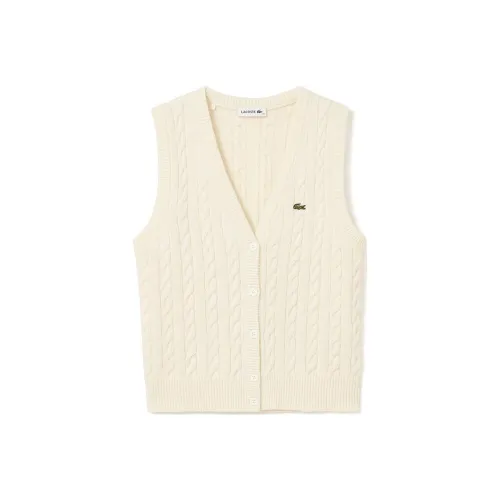 LACOSTE Экрю Женские Майки