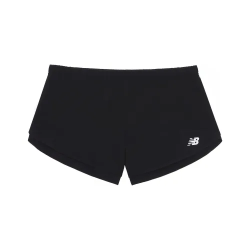 New Balance совместные черные мужские спортивные шорты