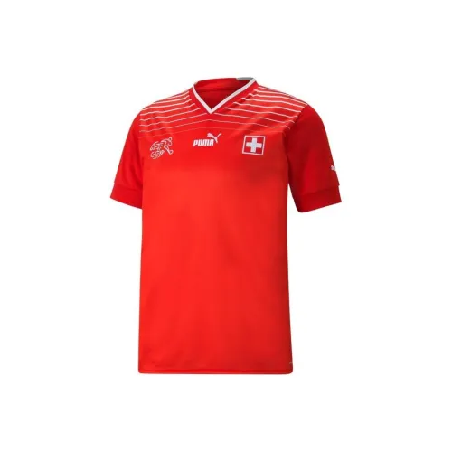 PUMA Red Men's Football Jerseys