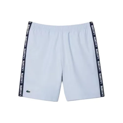 LACOSTE Повседневные шорты Мужские Светло-синие