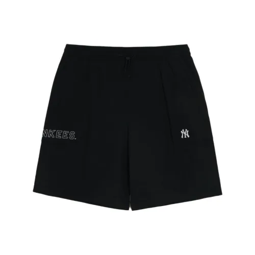 Mlb Base Logo Gofcore New York Yankees Шорты карго Унисекс Черный