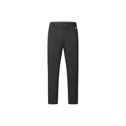 FILA GOLF серия Темно-черные Мужские Повседневные Штаны