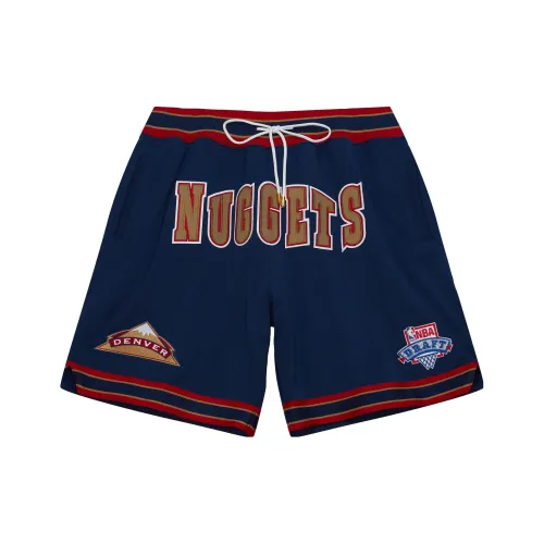 Mitchell Ness Mitchell & Ness x JUST DON Темно-синие мужские баскетбольные шорты