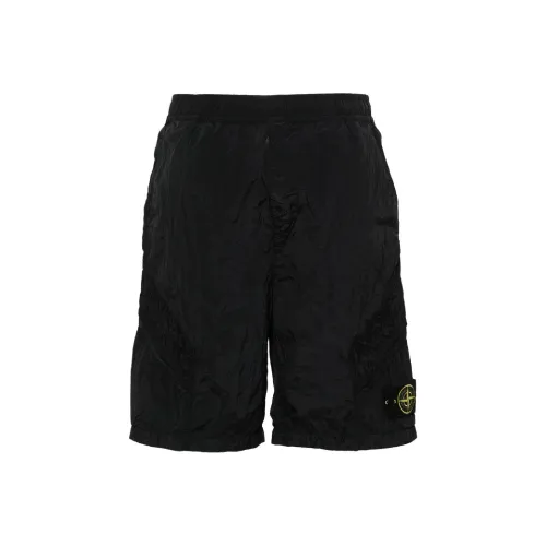 Stone Island Черные Мужские Повседневные Шорты
