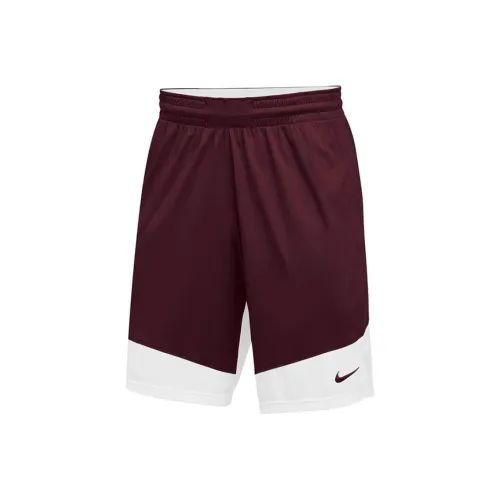Nike Бургунди Мужские баскетбольные шорты