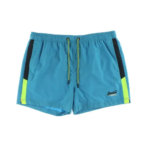SUPERDRY Мужские плавательные шорты синие