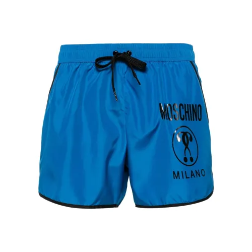 MOSCHINO Плавательные шорты Мужские Королевский синий