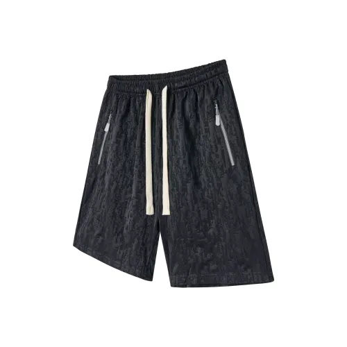 BIENKIMIIYE Black Ice Шелк Унисекс Повседневные шорты