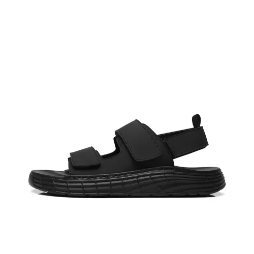 Пенгуин Пляжные сандалии Мужские Черные