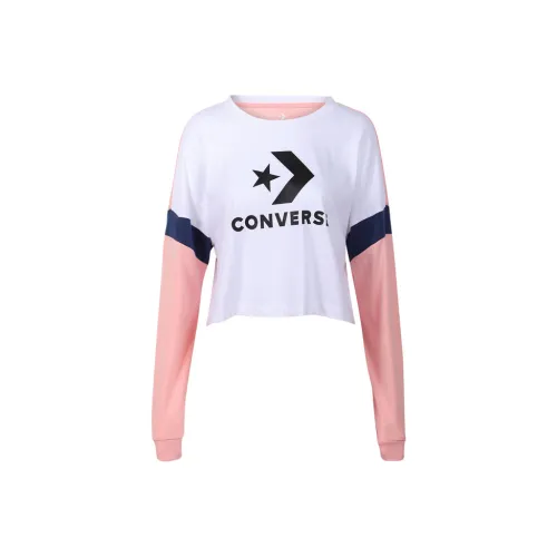Конверс Белые Женские Футболки