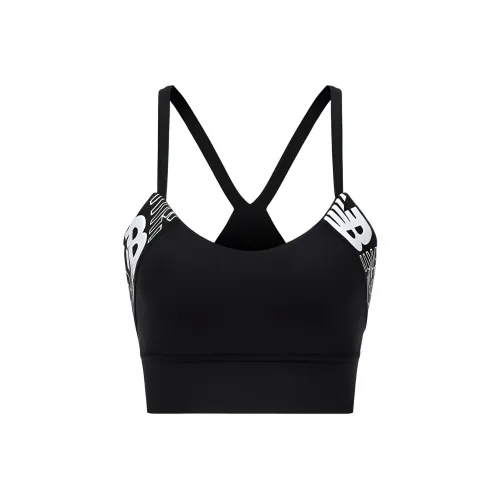 New Balance Бег Майка Женская Черная