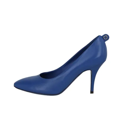 Ferragamo Gancini Высокие каблуки Синие Женские