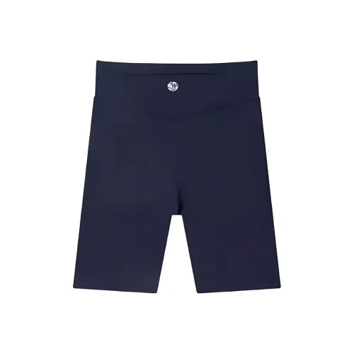 361° Variety Тренировки Коллекция Йога Шорты Женские Темно-синие