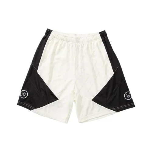 LINING Экрю/черный Мужские баскетбольные шорты