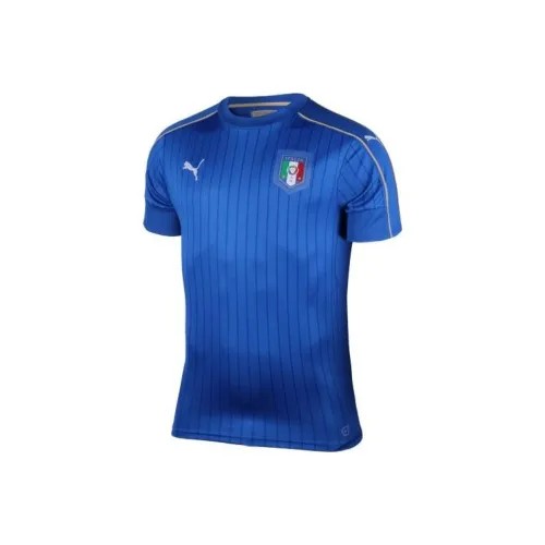 PUMA Синий Мужской Футбольный Джерси